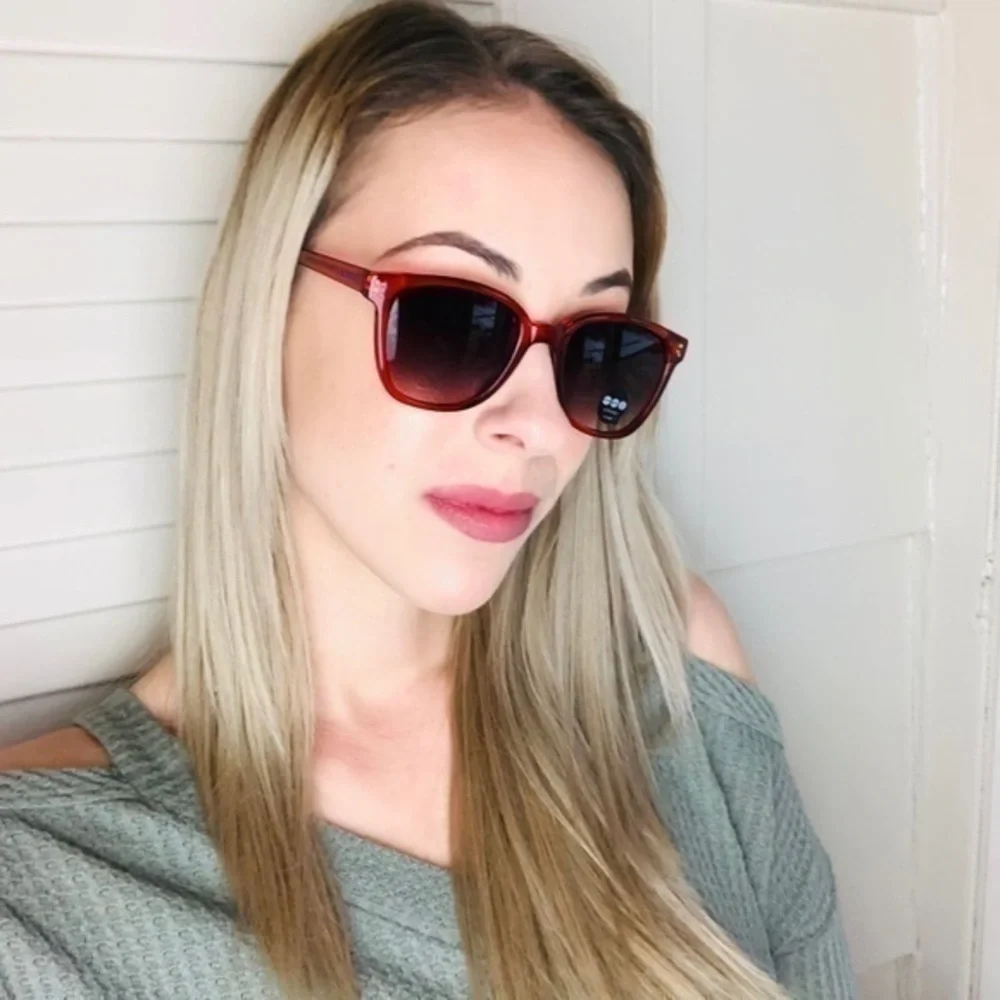 KOMONO Renee Scarlet Red Sunglasses (NEW)